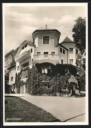 AK Schönau am Königssee, Hotel Landheim Hohenwart
