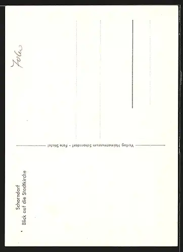 AK Schorndorf / Württ., Blick auf dei Stadtkirche