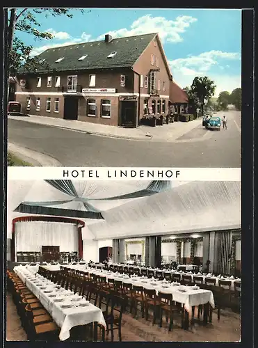 AK Nenndorf / Seevetal, Hotel Lindenhof von Ewald Stein