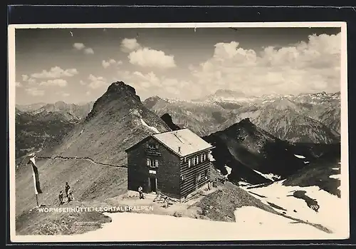 AK Wormserhütte in den Lechtaleralpen