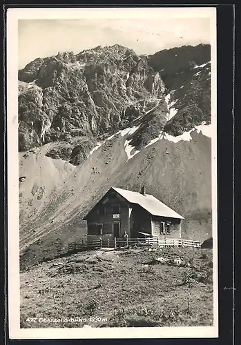 AK Oberzalimhütte, Berghütte mit Umgebung