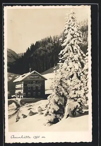 AK Alpengasthof Auenhütte im Walsertal