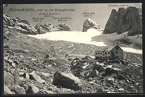 AK Adamekhütte am Gosaugletscher