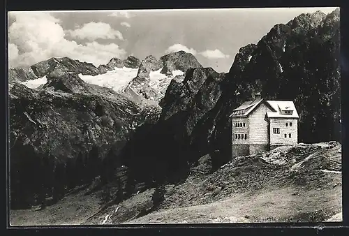 AK Zwieselalmhaus auf der Zwieselalm mit Dachstein