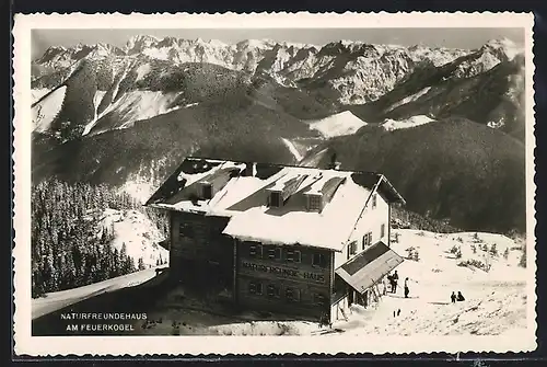 AK Naturfreundehaus am Feuerkogel im Winter