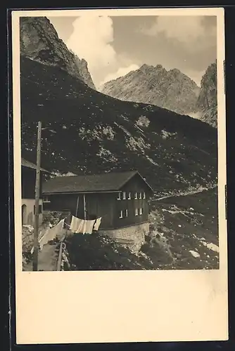 AK Gablonzerhütte im Kaisergebirge