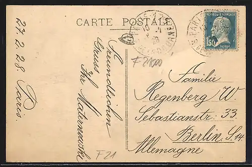 AK Dijon, Hotel Central, Installation Moderne 1927