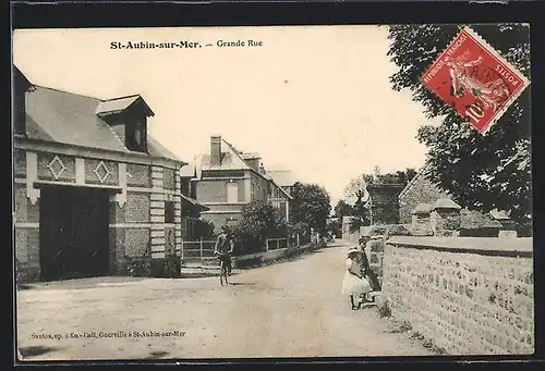 AK St-Aubin-sur-Mer, Grande Rue