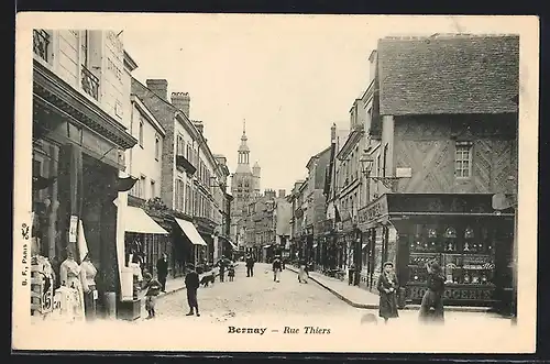 AK Bernay, Rue Thiers