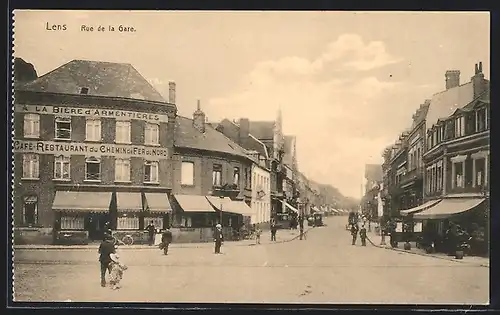 AK Lens, Rue de la Gare