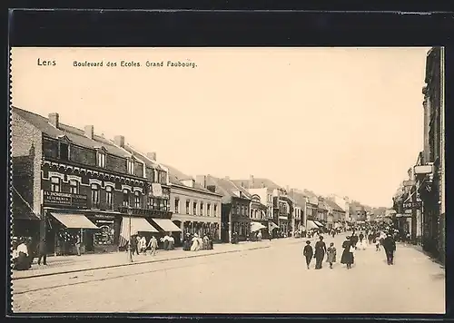 AK Lens, Boulevard des Ecoles, Grand Faubourg