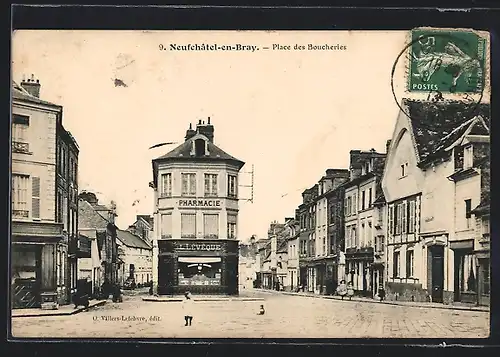 AK Neufchâtel-en-Bray, Place des Boucheries