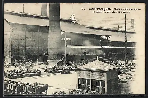 AK Montlucon, Usines St-Jacques, Générateurs des Siémens