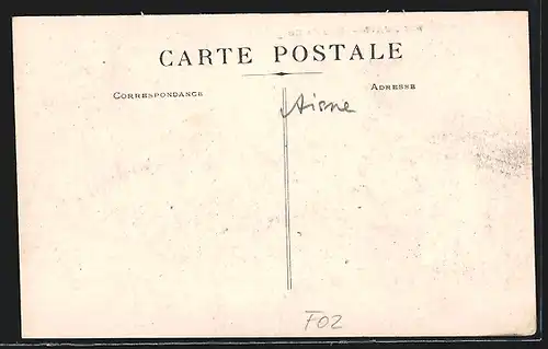 AK Prouvais, Rue de Guignicourt