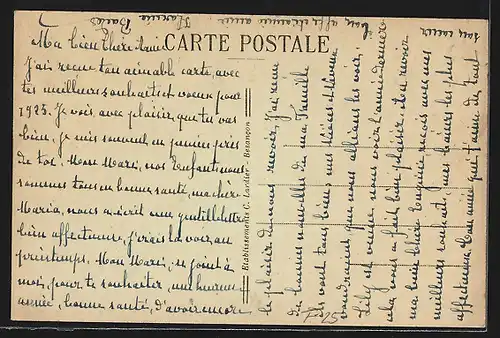 AK Besancon-les-Bains, Rue de la Republique