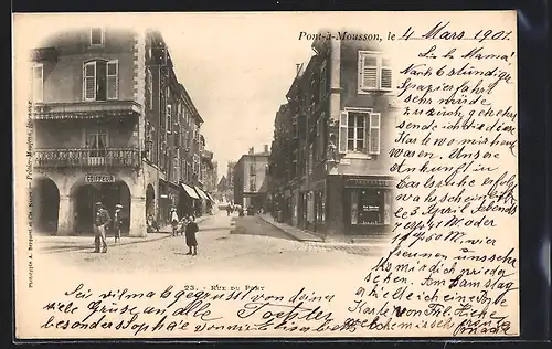 AK Pont-à-Mousson, Rue du Pont