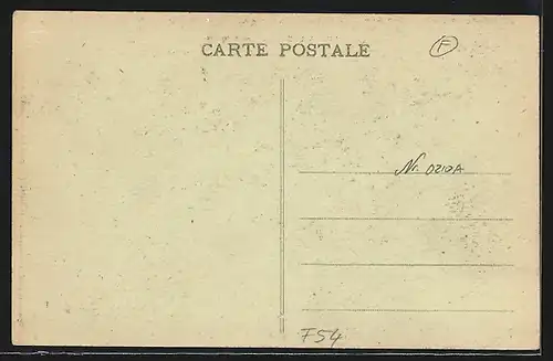 AK Lunéville, Rue des Bosquets