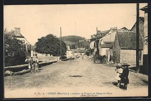 AK Ossun, Avenue de Pontacq et Camp de César