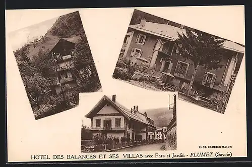 AK Flumet, Hotel des Balances et ses Villas avec Parc et Jardin