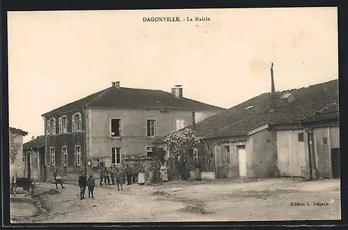 AK Dagonville, La Mairie