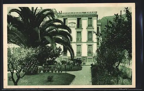 AK Beaulieu-sur-Mer, Hôtel-Pension de France