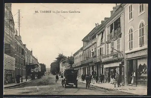 AK Tarbes, Le Cours Gambetta