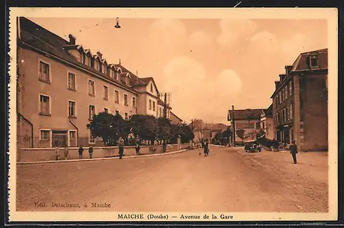 AK Maiche, Avenue de la Gare