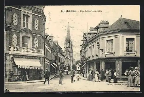 AK Lillebonne, Rue Léon-Gambetta