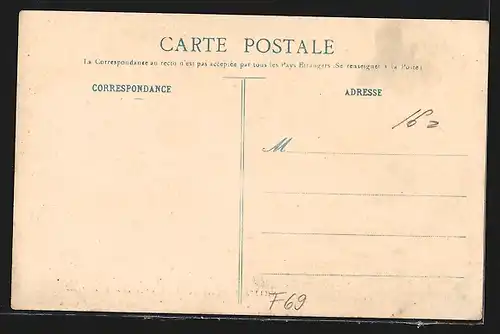 AK Villefranche-sur-Saone, Rue Nationale, Porte d`Anse