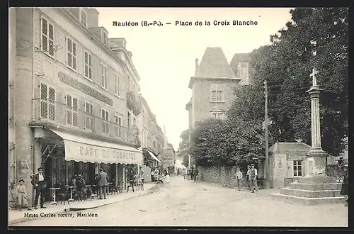 AK Mauléon, Place de la Croix Blanche