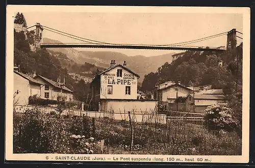 AK Sainte-Claude, Le Pont suspendu