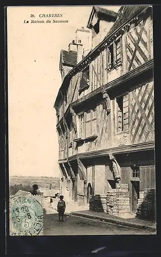 AK Chartres, La Maison du Saumon