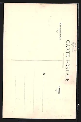 AK La Celle-St-Cyr, Arc de Triomphe