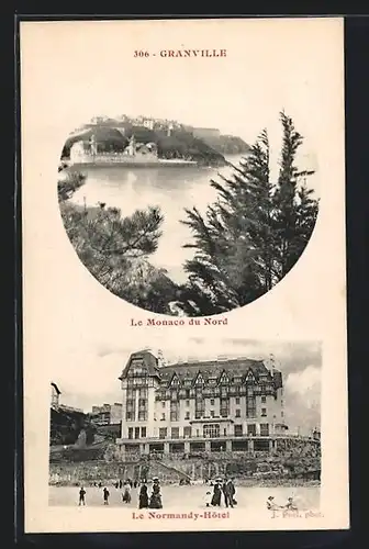 AK Granville, Le Monaco du Nord, Le Normandy-Hotel