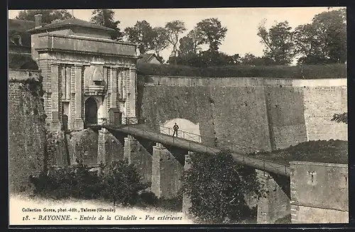 AK Bayonne, Entrée de la Citadelle