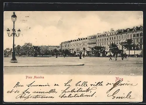AK Nice, Place Masséna