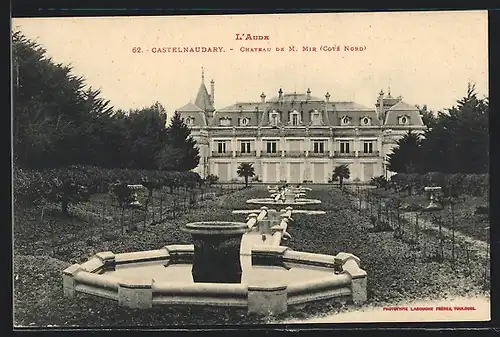 AK Castelnaudary, Chateau de M. Mir, Coté Nord