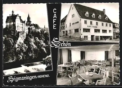 AK Sigmaringen, Conditörei-Café Schön