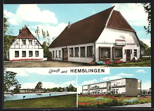 AK Hemslingen, Gaststätte De Buernschenk, Schwimmbad