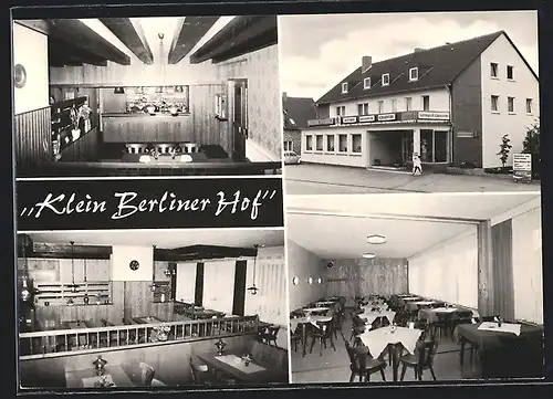 AK Hoheneggelsen /Krs. Hildesheim, Schlachterei und Gasthaus Klein Berliner Hof, Innenansicht