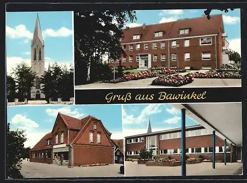 AK Bawinkel, Schule, Rathaus und Kirche