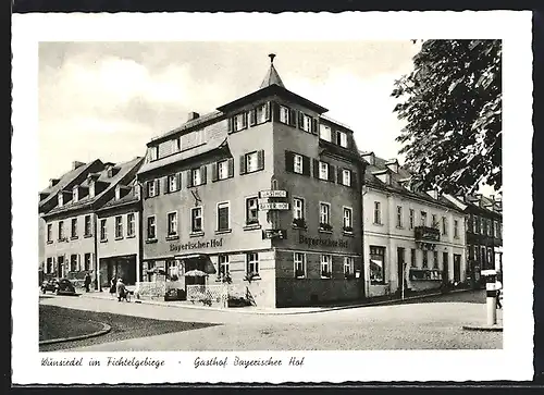 AK Wunsiedel, Gasthof Bayerischer Hof