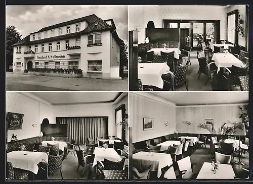 AK Halle /W., Gasthof Hotel Hollmann