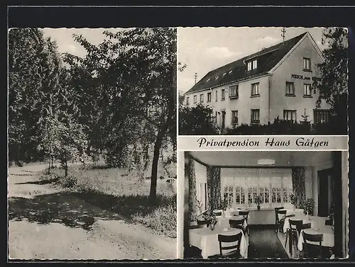 AK Borod bei Altenkirchen, Hotel-Pension Haus Gäfgen