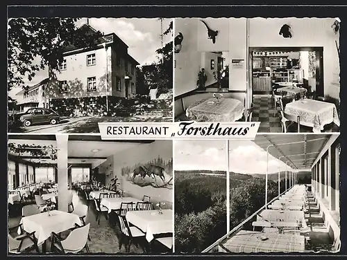 AK Werdohl-Lüdenscheid, Restaurant Forsthaus an der Höhenstrasse
