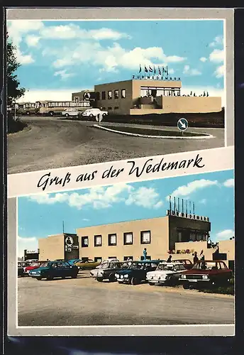 AK Mellendorf, zwei Ansichten Restaurant-Cafè Zur Wedemark