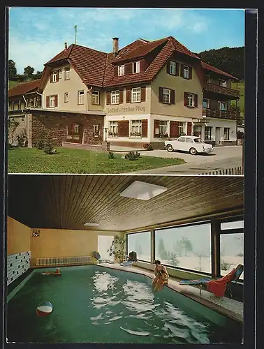 AK Baiersbronn, Gasthaus & Pension Zum Pflug