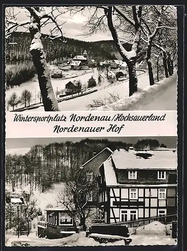 AK Nordenau /Hochsauerland, Gasthaus Nordenauer Hof