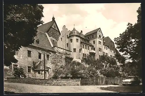 AK Beichlingen Krs. Sömmerda, Schloss, jetzt Fachschule für Vetirinärmedizin