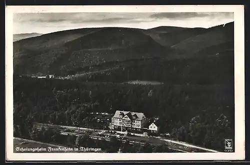 AK Frankenhain /Thüringer Wald, Blick auf das Erholungsheim Waldfrieden